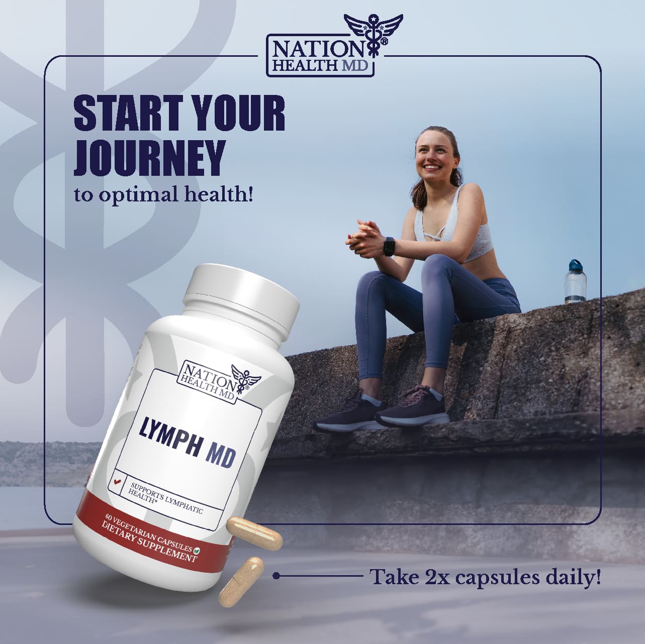Lymph MD Supplement Bottle